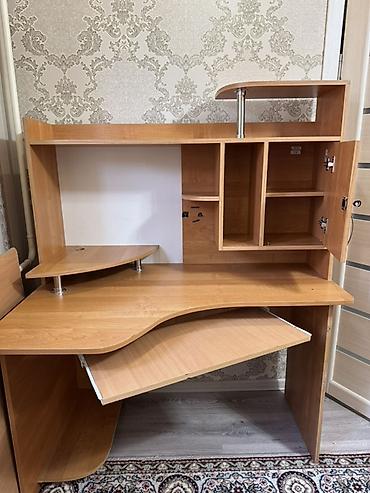 стол угловой компьютерный: Компьютерный стол, Б/у, Угловой — 3