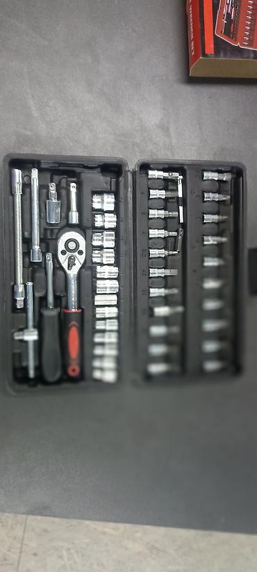 накидной ключ: Набор торцевых головок и бит 46 предметов (46PCS SOCKET WRENCH SET) — 1