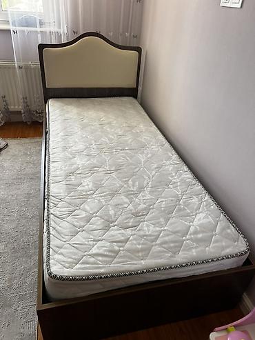 ikinci əl yatağ: İşlənmiş, Təknəfərlik çarpayı, Bazalı, Matras ilə, Siyirməsiz — 2