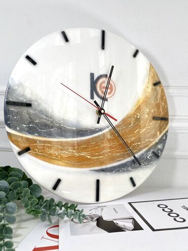 Часы для дома: ✨ Авторские изделия из эпоксидной смолы ✨ Создаём на заказ: часы — 46