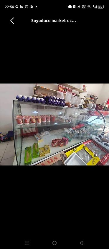 Soyuducu avadanlığı: ‼️ islenmis vitrin soyducu satilir Olcu 2 m 💰400 azn 💰 Endirim — 1