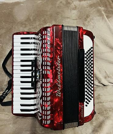 Аккордеоны: Акордеон Weltmeister Stella, клавишный, немецкого производства — 11