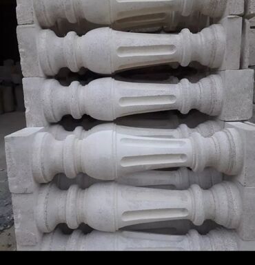 Dekorativ daşlar: Məhsul: Təbii daşdan dekorativ elementlər və balyustrad detalları — 3