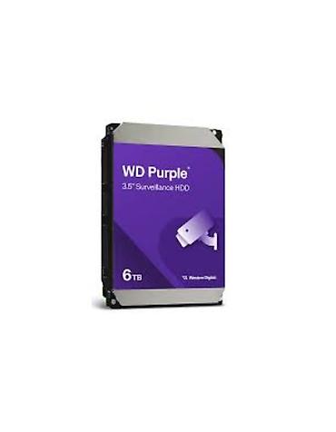 i̇pad 5: WD Purple 3.5" Surveillance HDD – 6TB - Nəzarət sistemləri üçün — 1
