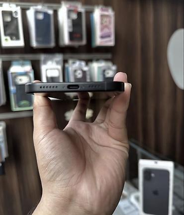 iphone islenmis: IPhone 16, 128 GB, Qara, Zəmanət, Simsiz şarj, Face ID — 6