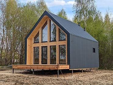 Продажа коттеджей и домов: Барнхаусы и A-frame дома под ключ! Строим современные тёплые дома с — 1