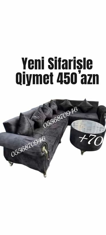 Divanlar: Künc divan, Yeni, Açılan, Bazalı, Parça, Şəhərdaxili pulsuz çatdırılma — 22