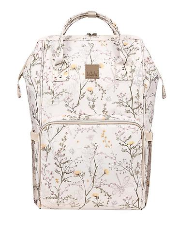 zlatne platforme: KikkaBoo Torba za mame Siena Luxe Secret Garden – beige Elegantna i — 2