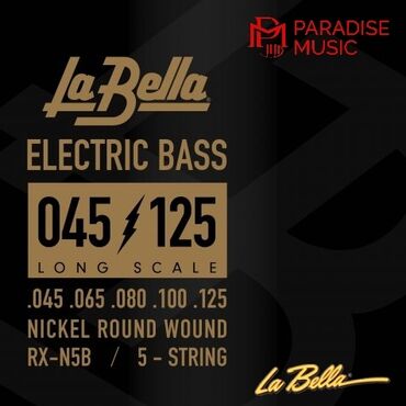 bas gitara: LA BELLA elektro bas gitara üçün simlər. Simli alətlər üçün Amerika
