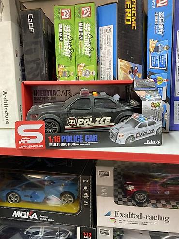 hot wils: Игрушечная полицейская машина 1:16 Jiansheng (Police Car — 1
