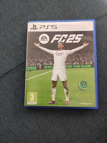 basqa: Məhsul: EA SPORTS FC 25 – PS5 (Blu‑ray disk, rəsmi qutu ilə) — 1