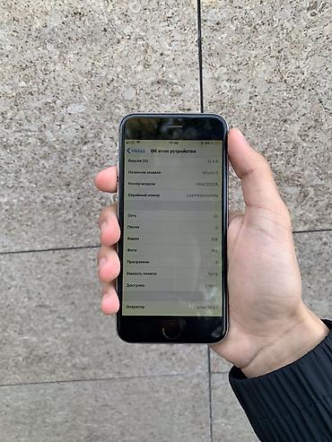 Apple iPhone: IPhone 6, Б/у, 16 ГБ, Jet Black, 91 % — 4