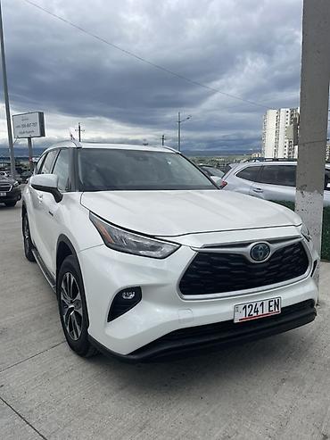 тойота авто: Toyota Highlander: 2020 г., 2.5 л, Автомат, Гибрид, Кроссовер — 1