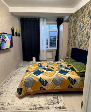 ак ордо квартир: 2 комнаты, 78 м², Элитка, 4 этаж, Евроремонт