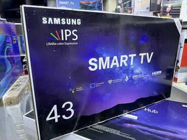 Телевизоры: Телик Телевизоры Samsung Android 13 с голосовым управлением, 43 — 12