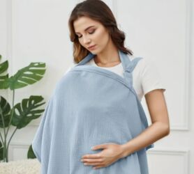 продаю связи с переездом: МИЛКСНУД или накидка для кормления, ещё можно использовать как одеяло