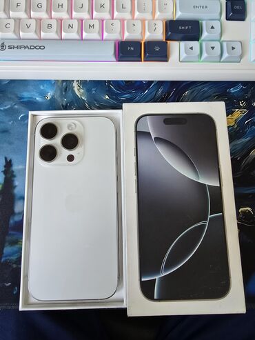фантом 4 про цена: IPhone 16 Pro, Колдонулган, 256 ГБ, Ак, Куту, 91 %