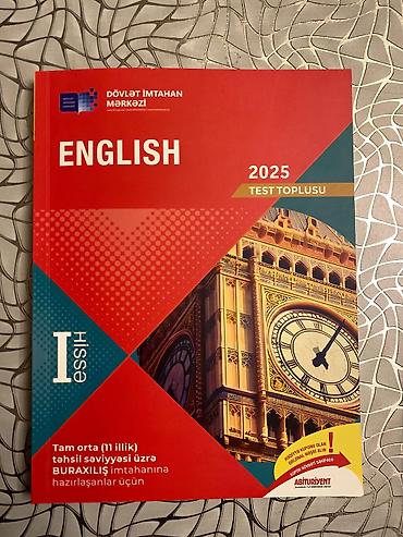 Testlər: İngilis dili Testlər 11-ci sinif, DİM, 1-ci hissə — 1