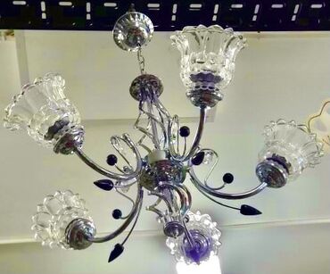 Çilçıraqlar: Çılçıraq, 5 lampa, Metal — 6