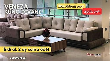 Divanlar: Künc divan, Yeni, Açılan, Bazalı, Parça, Ünvana pulsuz çatdırılma — 2