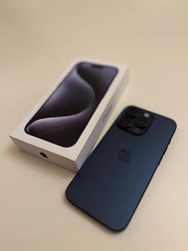 IPhone 15 Pro, 256 GB, Blue Titanium, Face ID