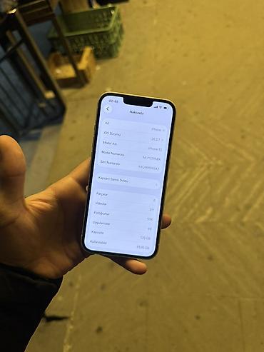 Apple iPhone: IPhone 13, 128 GB, Ağ, Zəmanət, Face ID, Sənədlərlə — 10