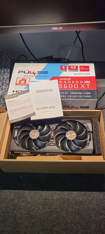 видеокарты gddr4: Видео карта, Колдонулган, Sapphire, Radeon RX, 6 ГБ, ПК үчүн