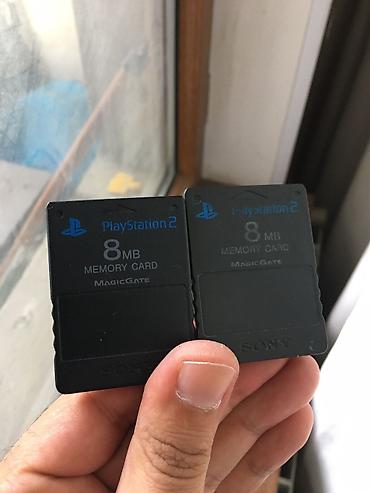 second son: Sony Playstation 2 memory Card islek veziyyetdedirler ikisi bir yerde — 2