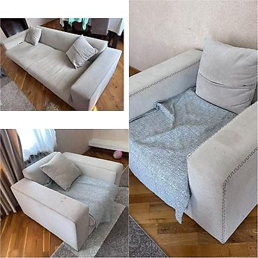 islenmis divan: Б/у, Диван, 2 кресла — 1