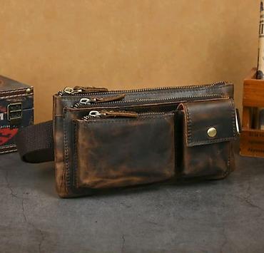 helio strap: Поясная сумка, бананка, Новый, Материал: Натуральная кожа, Унисекс — 1
