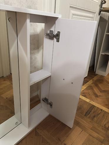 güzgü hamam: Hamam üçün güzgü Dolablı Ölçüsü : 80 (sağdan sola) x77 (yuxarıdan — 3