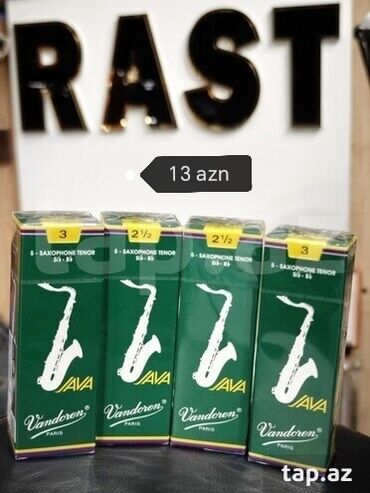 Digər ləvazimatlar: Saksafon ve klarnet trosları, qamışları Rast musiqi alətləri mağazalar -da lalafo.az — 8 Digər ləvazimatlar: Saksafon ve klarnet trosları, qamışları Rast musiqi alətləri mağazalar — 8