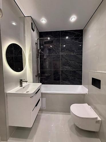 токмок недвижимости: 1 комната, 54 м², Кок-Жар ж/м Элитка, 4 этаж, Дизайнерский ремонт — 8