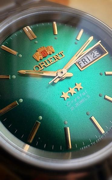 Наручные часы: Orient “Tri-Star” avtomatik qol saatı - Kalibr: mexaniki avtomatik — 7