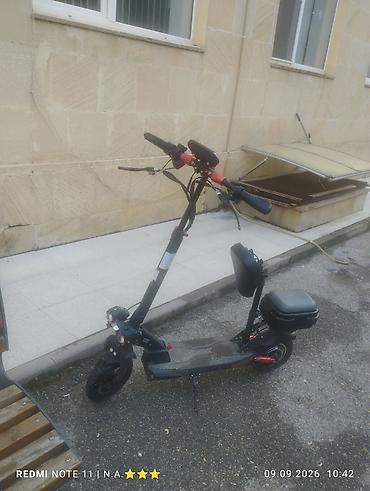 Электротранспорт: Elektrik skuter - Güclü arxa hub-motorlu elektrik skuter - Geniş və — 3
