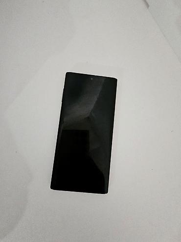 qapaqlı telefonlar: Samsung Note 10, rəng - Qırmızı, Barmaq izi — 3