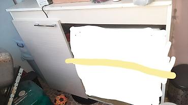 balkon masa: Mətbəx şkafı – tək qapılı, üstü iş səthi ilə - Material: laminat/LDSP — 3