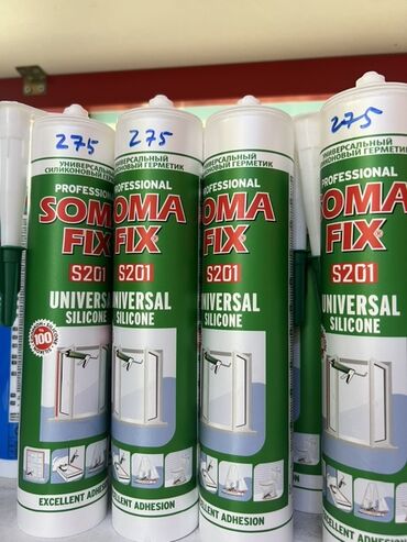 швабра для дома: Универсальный силиконовый герметик Somoma Fix S201 предназначен для