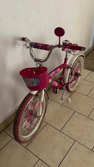usag ucun: Qız uşaqları üçün əla vəziyyətdə "White Snow BMX" velosipedi satılır! — 4