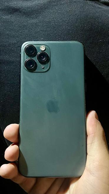 IPhone 11 Pro, Б/у, 256 ГБ, Matte Midnight Green, 100 % at lalafo.kg IPhone 11 Pro, Б/у, 256 ГБ, Matte Midnight Green, 100 %