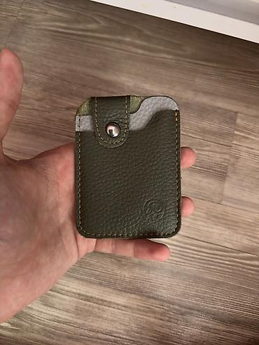 Minimalistika üslubda kartlıq/cüzdan - Material: teksturalı, yumşaq