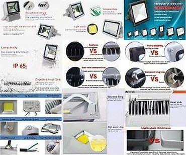 Rasveta: 100W Reflektor kvalitetnije diode. Snaga: 100W Boja: 6500 K — 14
