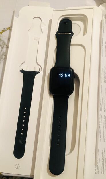 apple watch 9 цена в бишкеке: Apple watch. SE-1. В отличном состоянии. Батарея 91%. Коробка зарядка