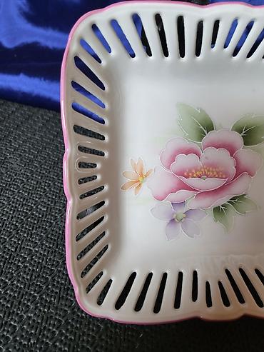 Ostalo posuđe: Nova dekorativna cinija iz 90ih. Reutter Zapadna Nemacka. Dekorativna — 5