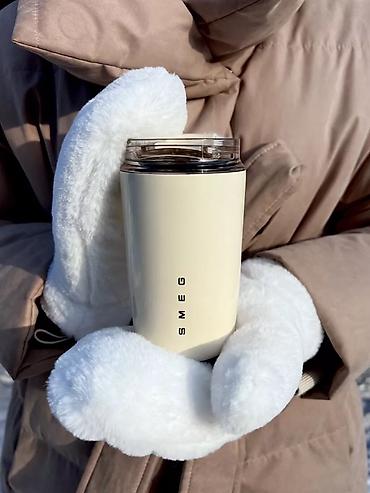 Ашкана буюмдары: Термокружка Smeg Wall Mug (кремовый цвет) * Элегантный дизайн в стиле — 2