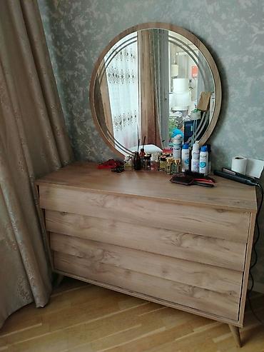 Дом и сад: Двуспальная кровать, Шкаф, Трюмо, 2 тумбы, Турция, Б/у — 9