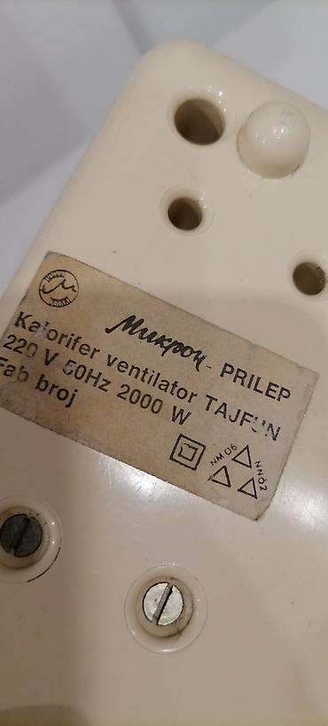 Kaloriferi: Grejalica duvaljka 2 brzine plus ventilator Mikron Prilep 2000w — 11