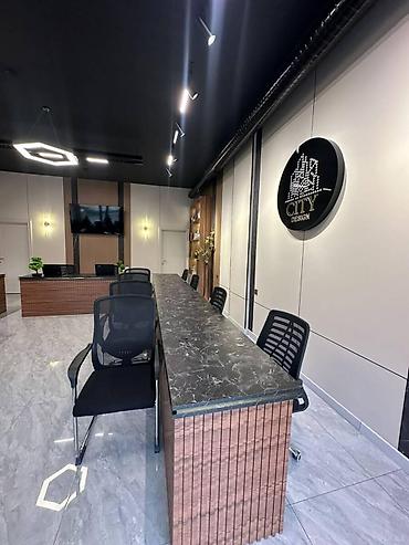zaqatala is elanlari 2026: İcarəyə verilir 1 otaqlı ofis 80 m², İnşaatçılar m. 200 AZN/ay 1 — 4