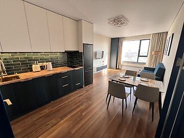 binar: 2 комнаты, 52 м², Кара-Жыгач ж/м Элитка, 15 этаж, Евроремонт — 2