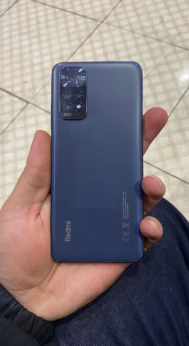 Redmi: Redmi Note 11, 128 GB, rəng - Göy, Sensor — 7